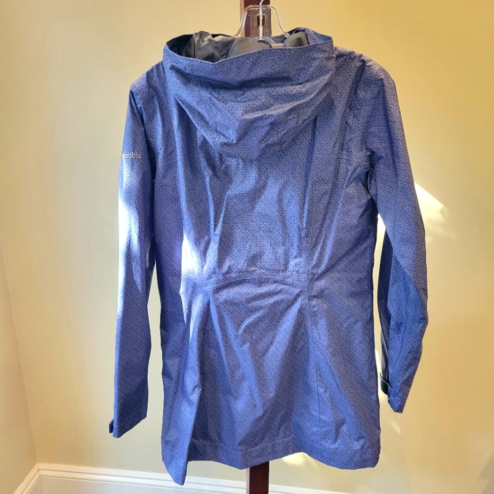 NWOT!Columbia Blue Rain coat - Picture 9 of 10